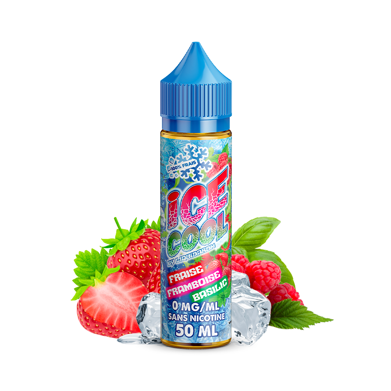 Ice Cool - Fraise Framboise Basilic