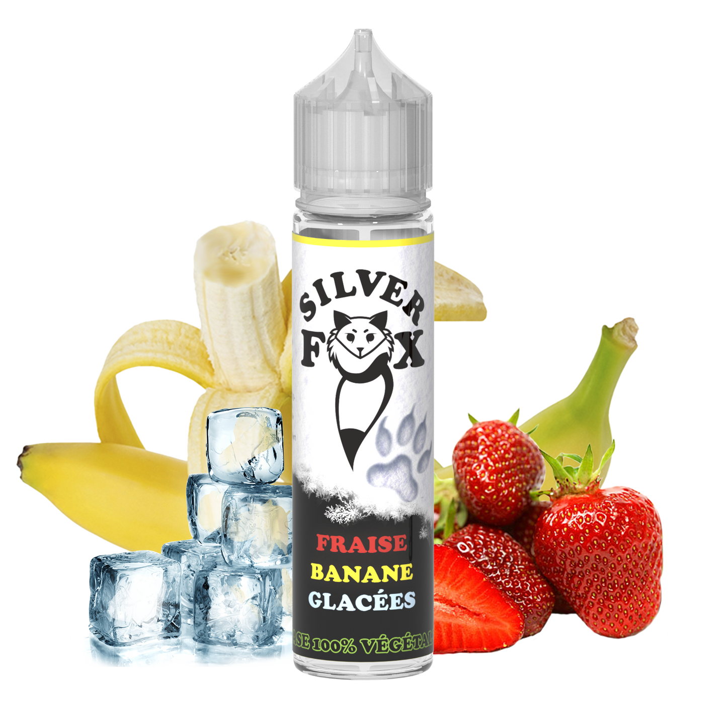 Silver Fox Fraise Banane